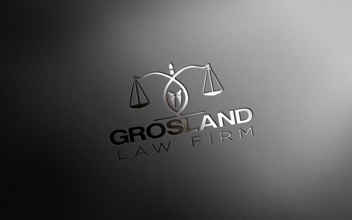Logo Design by feroj 2 for Grosland Law Firm | Design #19942186