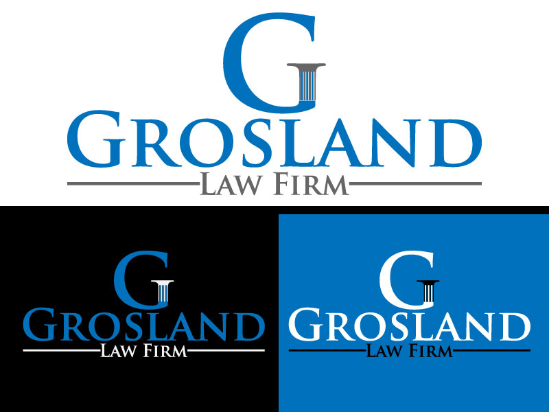 Logo Design by ak-47 for Grosland Law Firm | Design #19933377