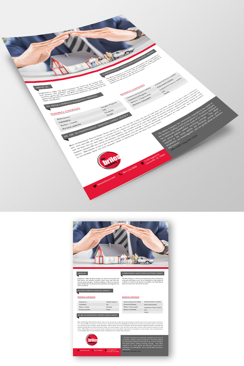 Flyer Design by debdesign for The Briles Company | Design #19953516