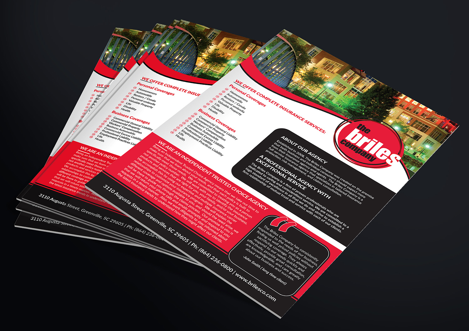 Flyer Design by Deziners Zone for The Briles Company | Design #19952162