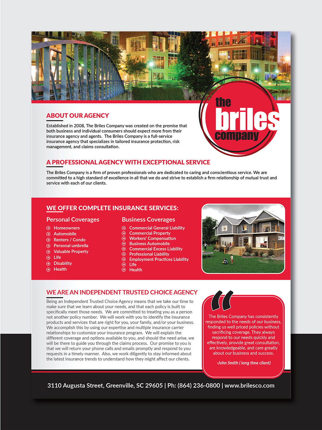 Flyer Design by Deziners Zone for The Briles Company | Design #19952164