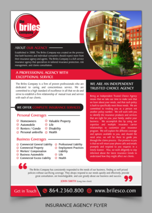 Flyer Design by ARTOGRAPHY for The Briles Company | Design: #19919626