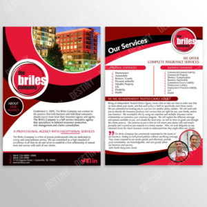 Insurance Agency Flyer | Flyer Design by DA.
