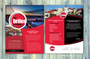 Diseño de Flyer por lyndon para The Briles Company | Diseño #19974649