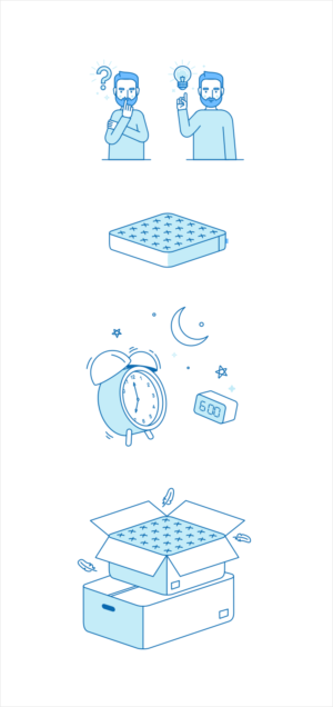 Illustration Design by BrandShip™ for Matty Sleeps Inc.  | Design: #20091828