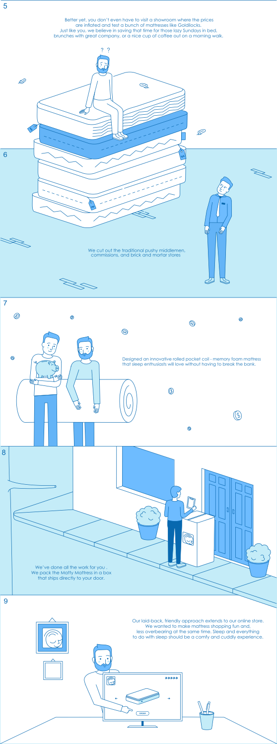 Illustration Design by BrandShip™ for Matty Sleeps Inc.  | Design #20228745