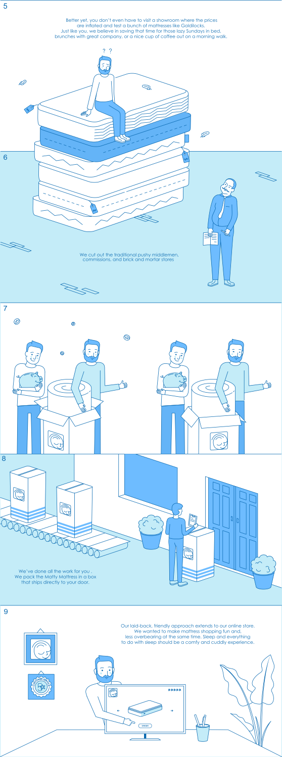 Design Illustration par BrandShip™ pour Matty Sleeps Inc.  | Design #20275165