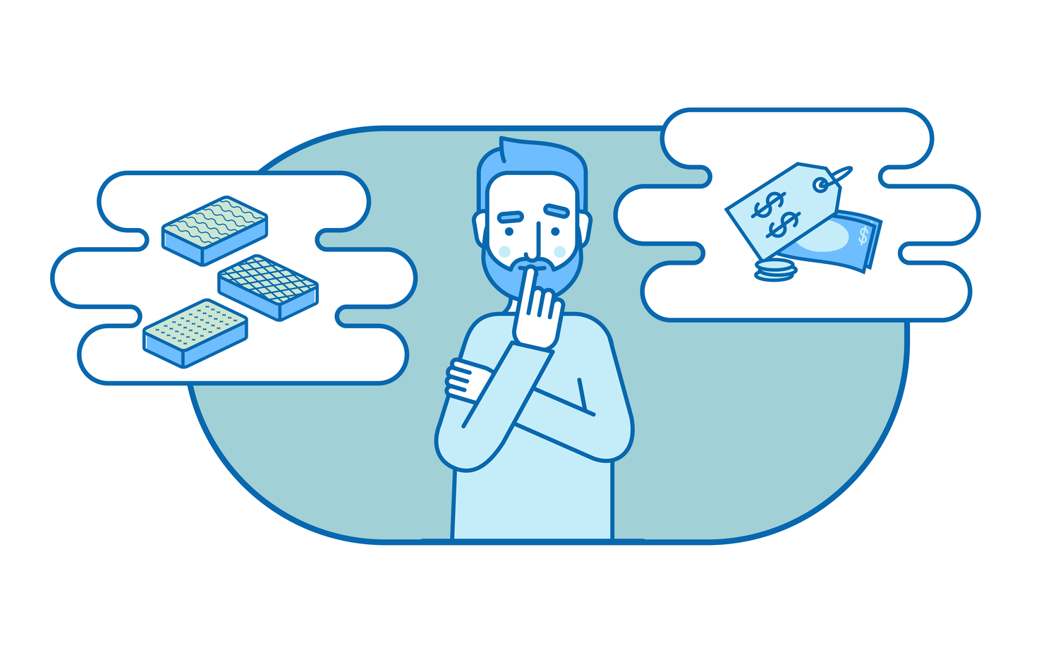 Illustration Design by logansharma for Matty Sleeps Inc.  | Design #19987895