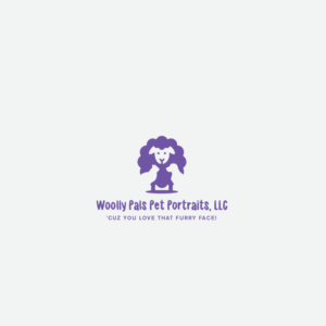 Logo Design by tigertwist for Woolly Pals Pet Portraits, LLC | Design: #19927747