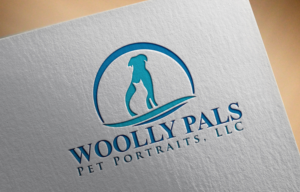 Logo Design by Madara Uchiha for Woolly Pals Pet Portraits, LLC | Design: #19928155