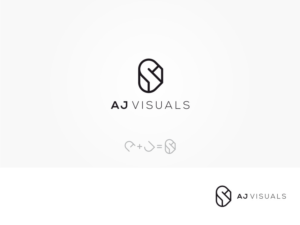 AJ Visuals | Logo Design by Atvento Graphics