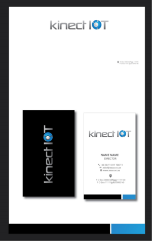 kinect IOT or kinect internet of things | Logo Design by zebronicgraphic