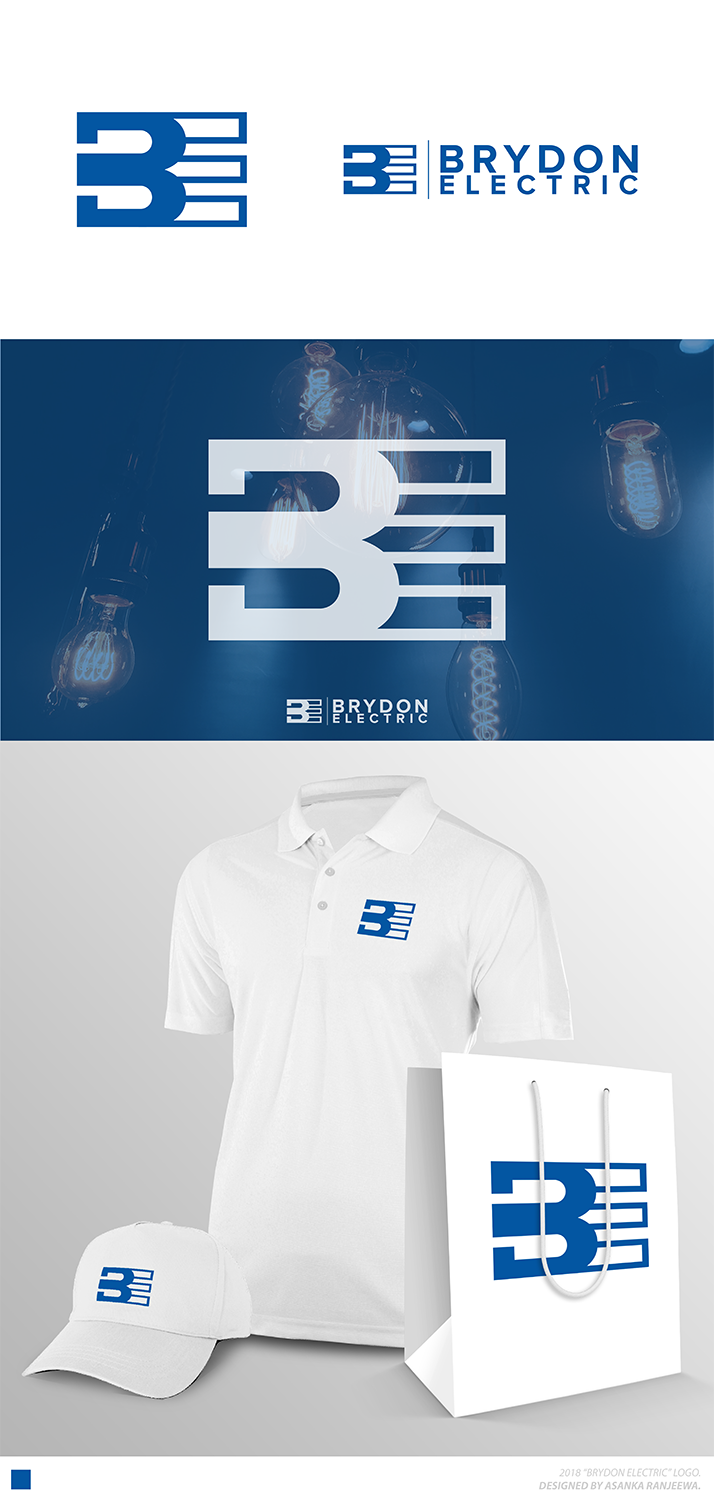 Logo Design by Asanka Ranjeewa for Brydon Electric | Design #19972911