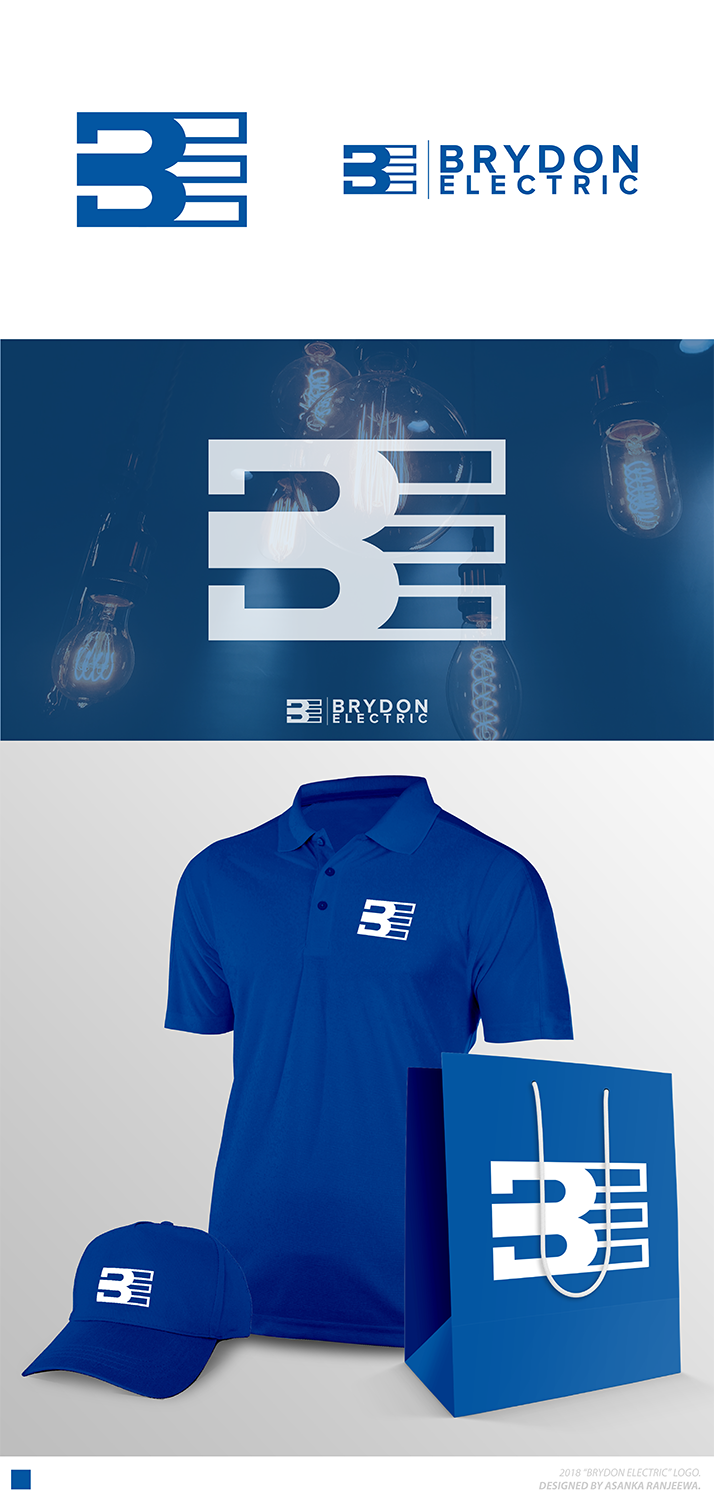Logo Design by Asanka Ranjeewa for Brydon Electric | Design #19972912