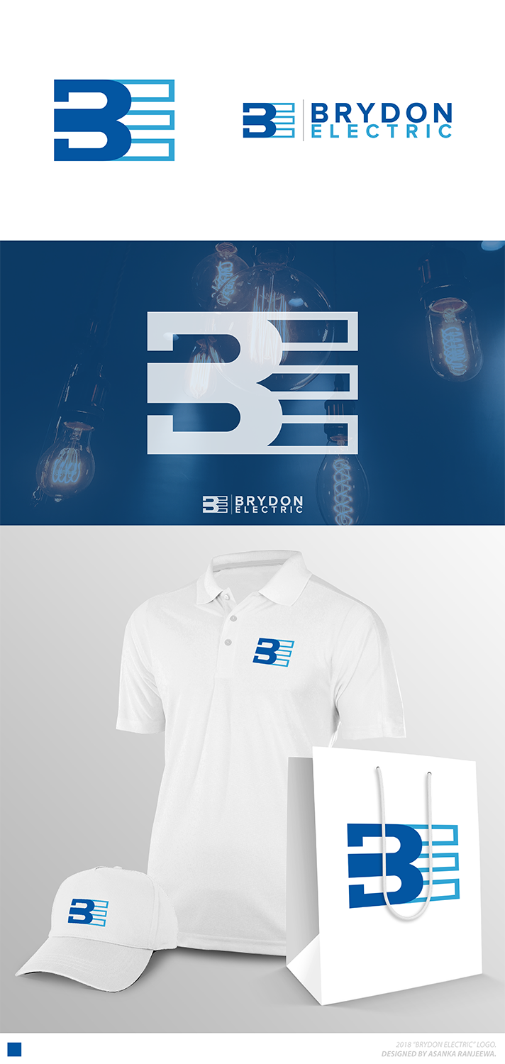 Logo Design by Asanka Ranjeewa for Brydon Electric | Design #19972914