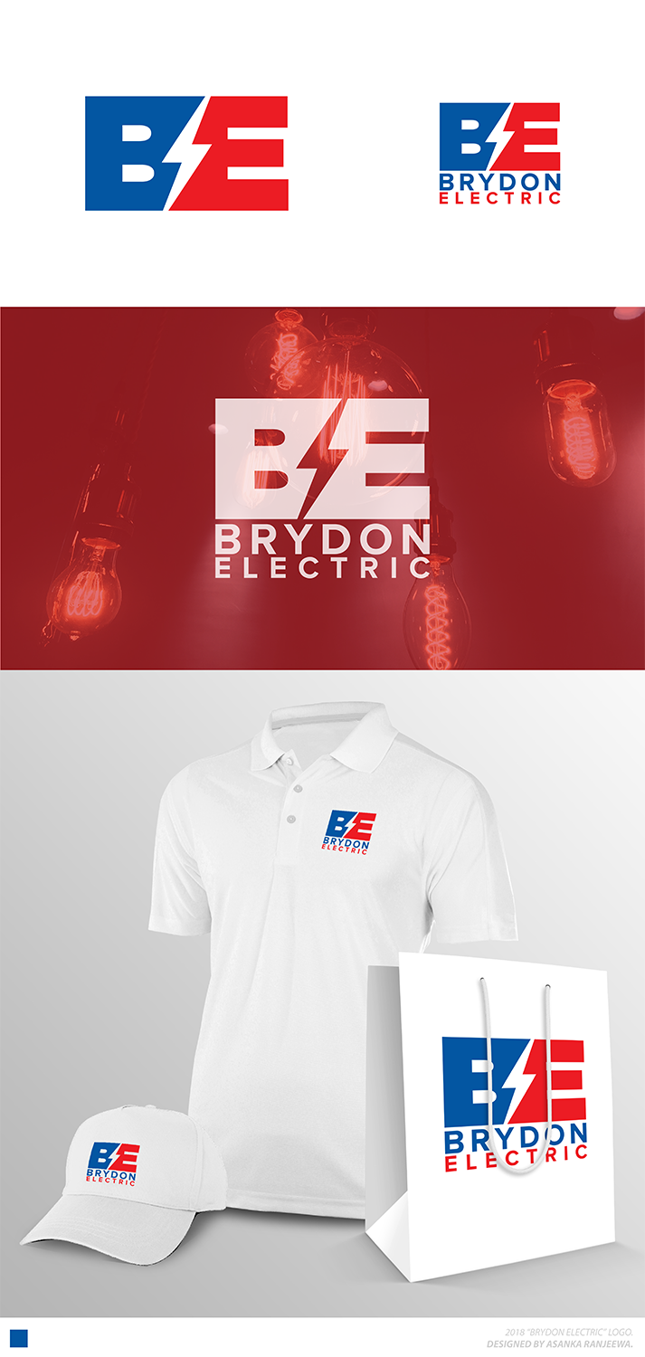 Logo Design by Asanka Ranjeewa for Brydon Electric | Design #19974301
