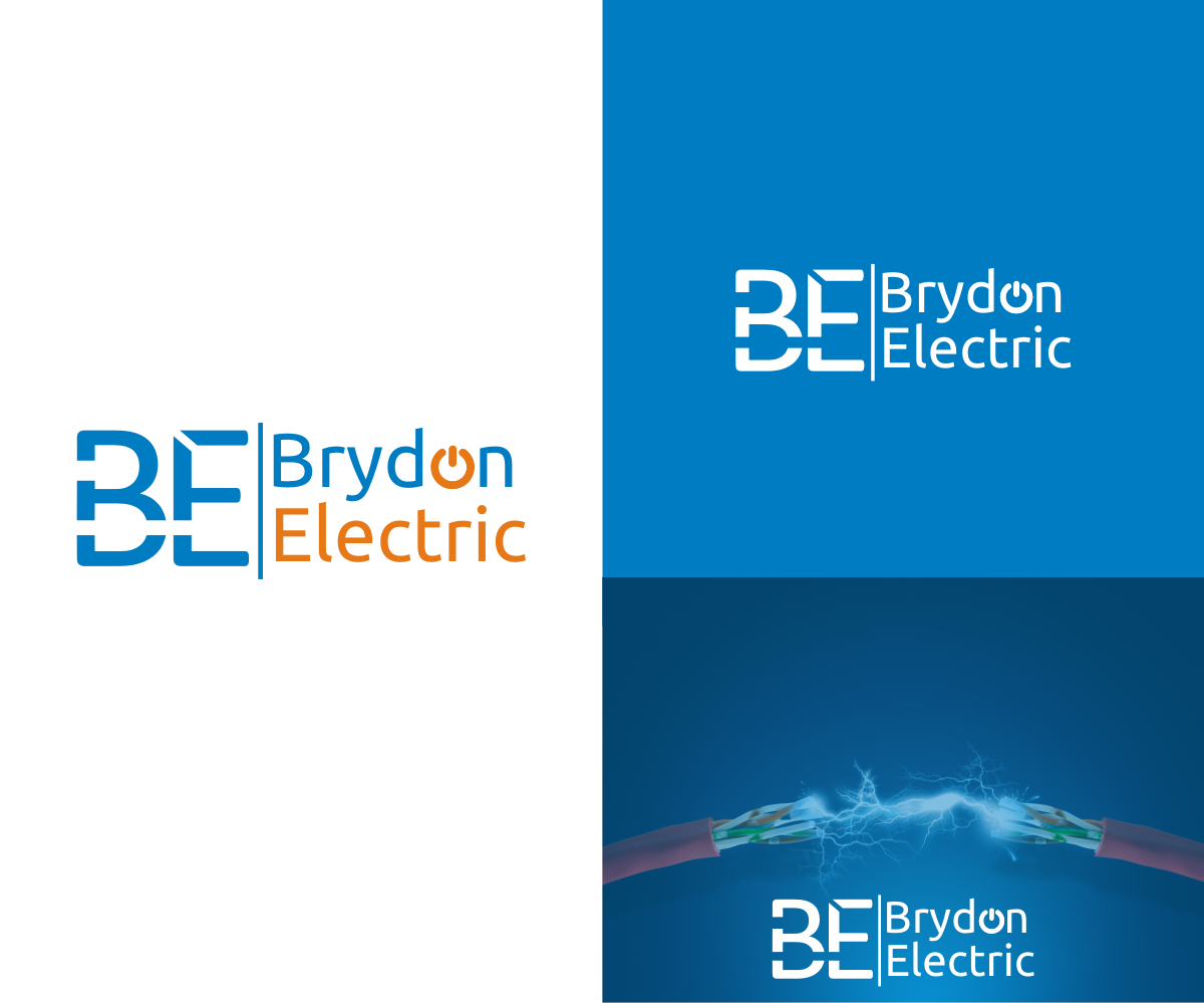 Logo Design by T I K H E - L M W for Brydon Electric | Design #19969623