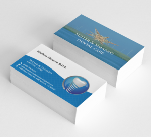 Miller & Simarro Dental Care | Diseño de Tarjeta de Presentación por Tilt