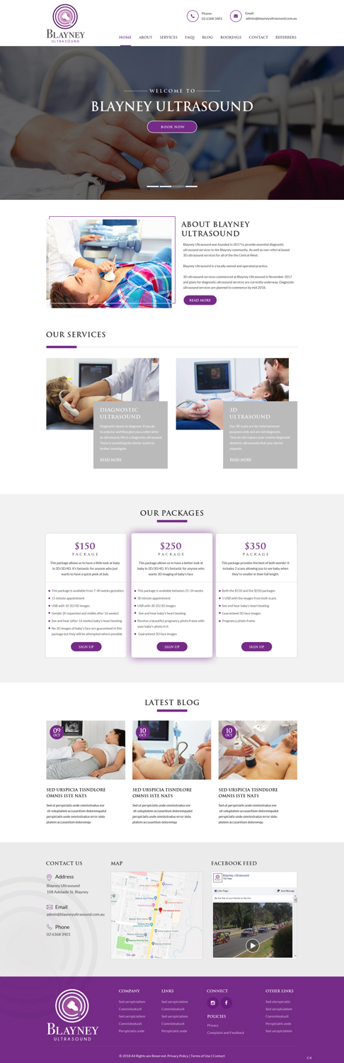 Wordpress Design by pb for this project | Design #19947362
