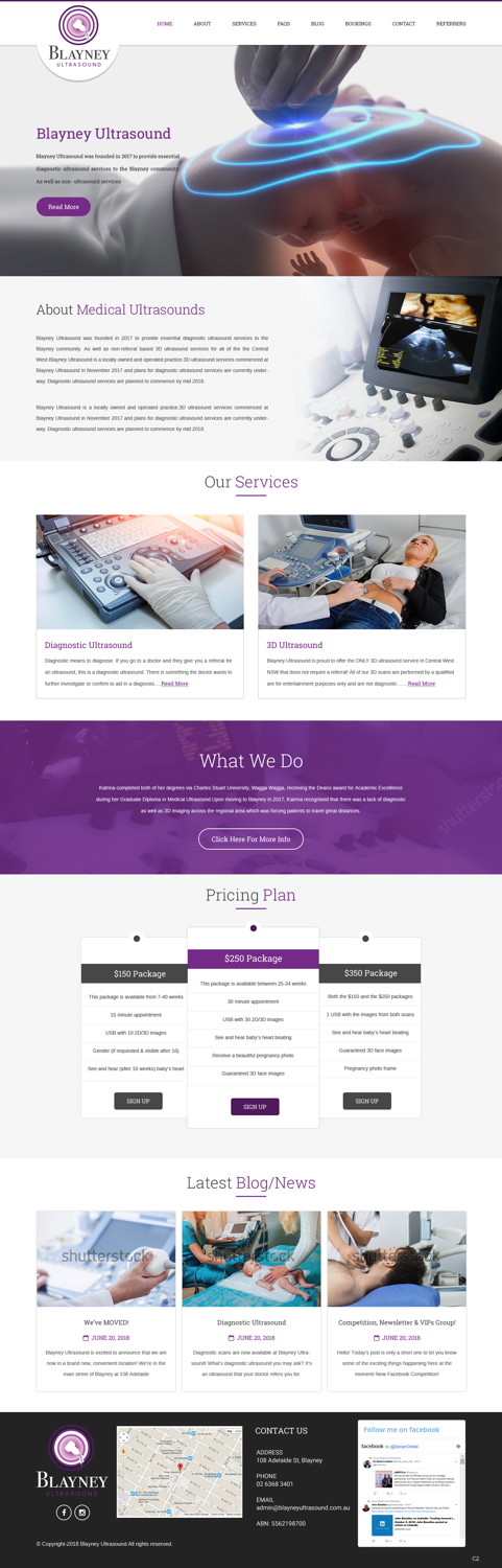 Wordpress Design by pb for this project | Design #19947364