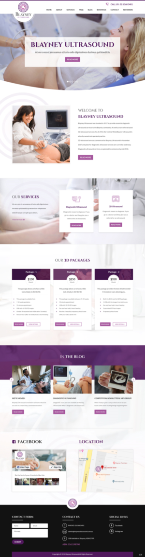 Wordpress Design by pb for this project | Design: #19947365