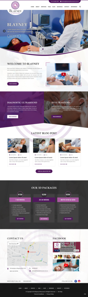 Wordpress Design by pb for this project | Design: #19947372