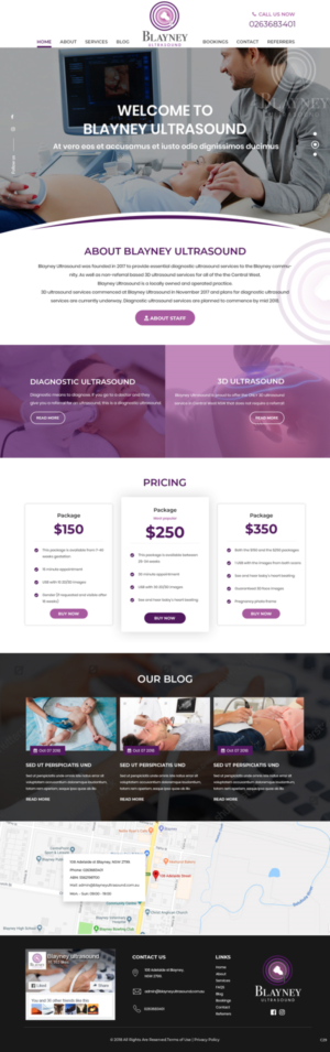 Wordpress Design by pb for this project | Design: #19947375