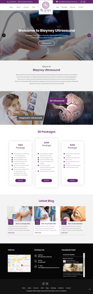Wordpress Design by pb for this project | Design: #19947376