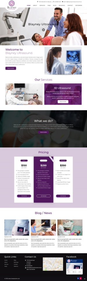 Wordpress Design by pb for this project | Design: #19947378