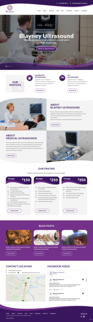 Wordpress Design by pb for this project | Design: #19957936