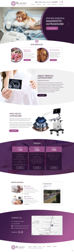 Wordpress Design by pb for this project | Design: #19979033
