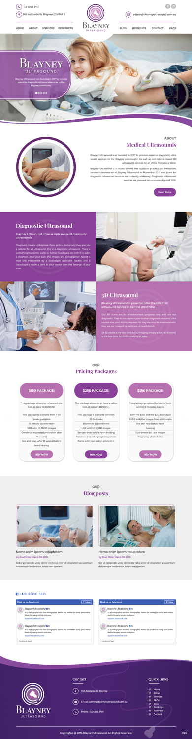 Wordpress Design by pb for this project | Design #20159854