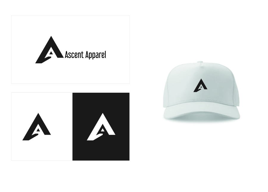 Logo Design by The Pixelcraft Studio for Ascent Apparel | Design #19941281