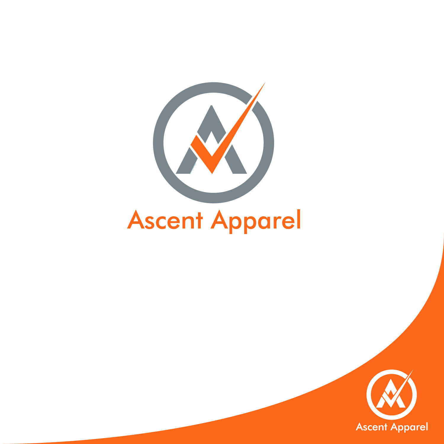 Logo Design by Rupok MT for Ascent Apparel | Design #19940121