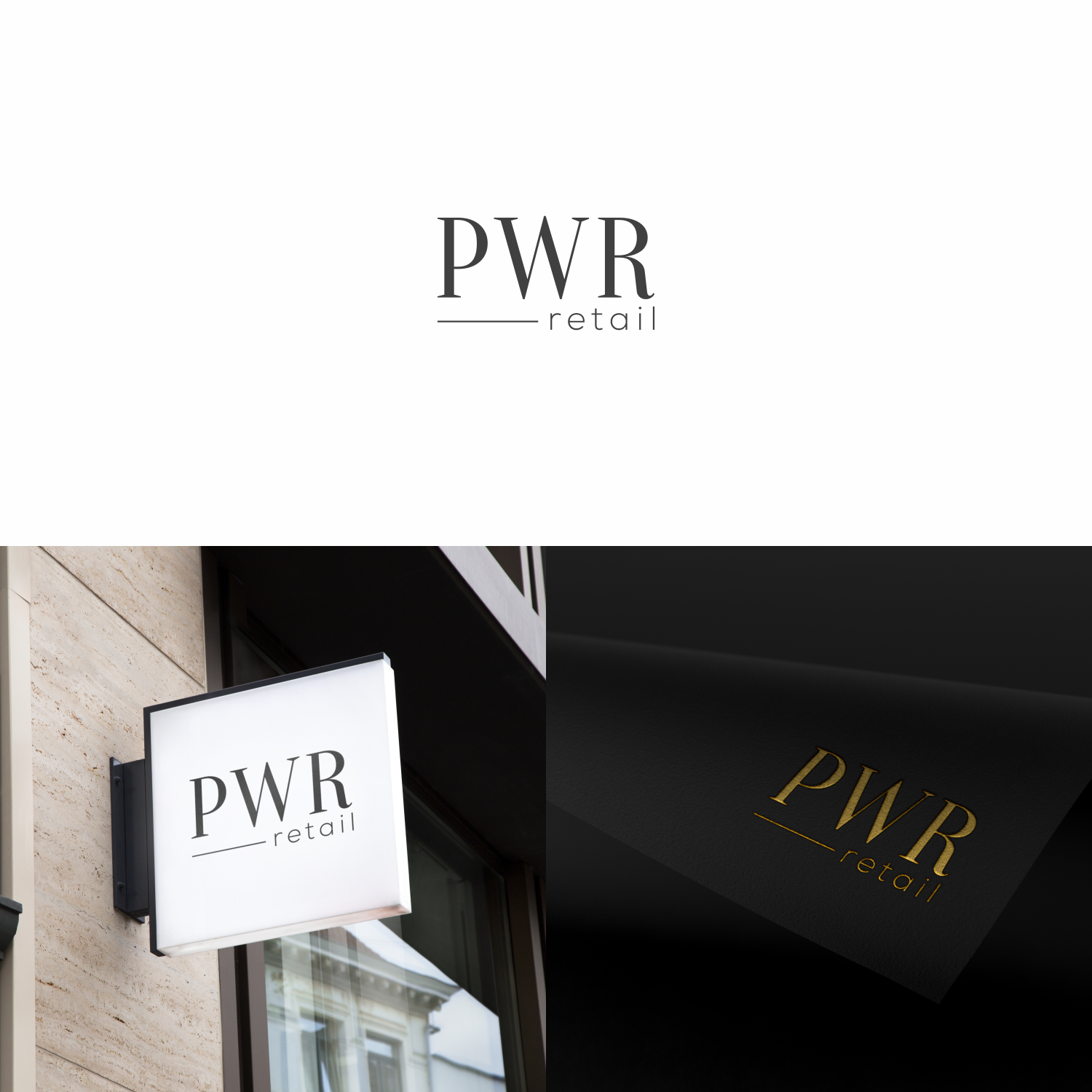 Logo-Design von FireBlaster für PWR retail | Design #19936653