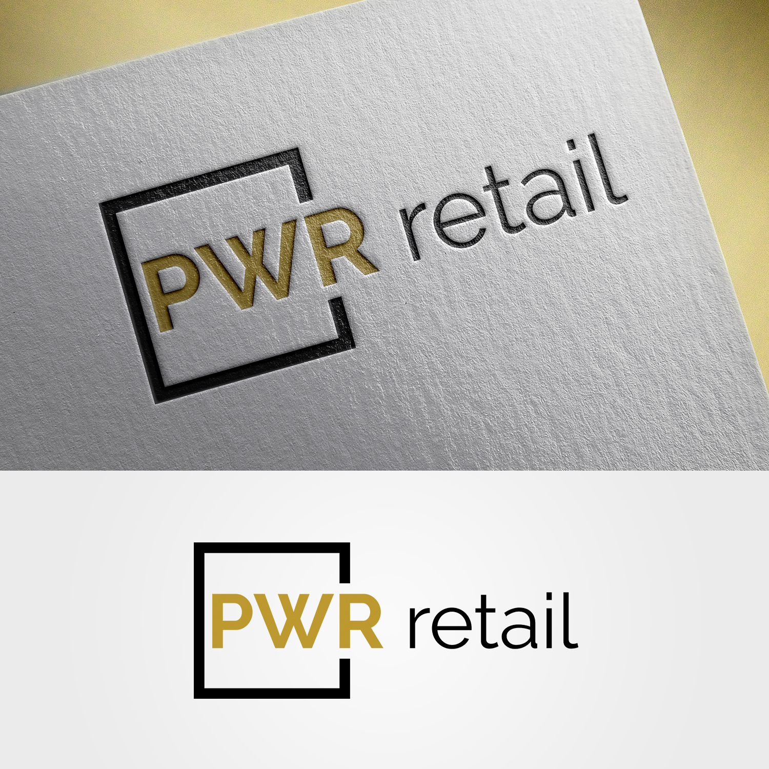 Logo-Design von GRAFFYC für PWR retail | Design #19938840