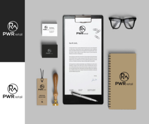 Logo Design by Vision Exalt Technology for PWR retail | Design: #19944081