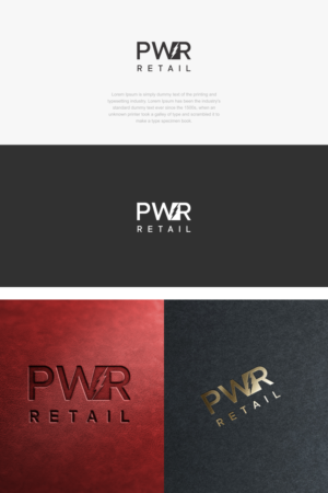 Logo Design by RAMESH VARYANI 2 for PWR retail | Design: #19953382