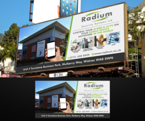 Signage Design by Designers Hub for Radium Security Systems Limited | Design: #19958417