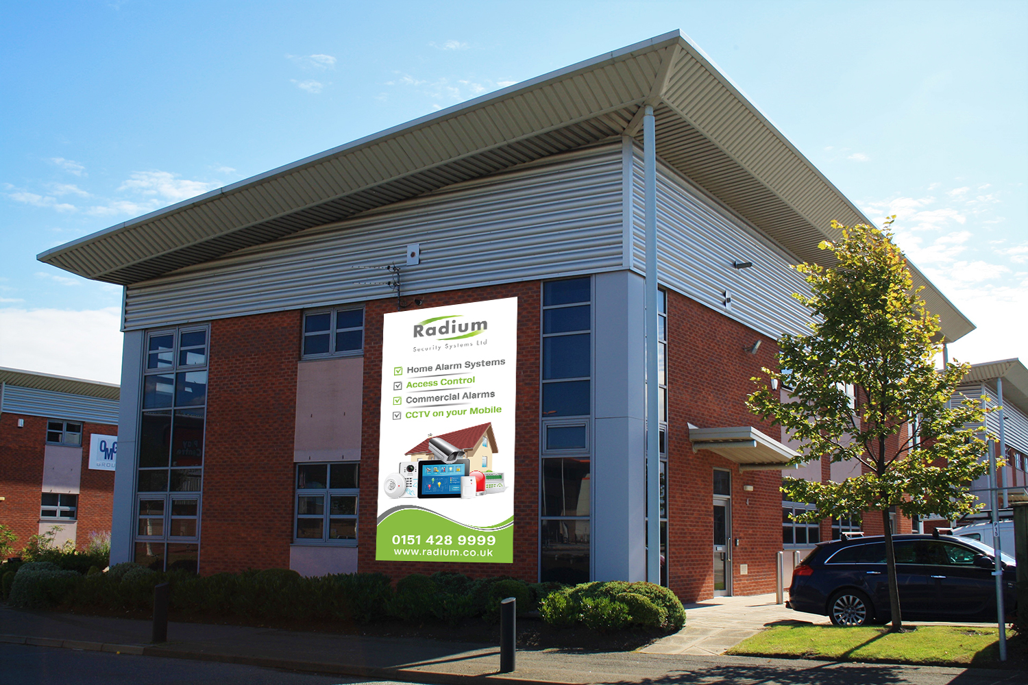 Signage Design by mmmarif1982 for Radium Security Systems Limited | Design #19943907