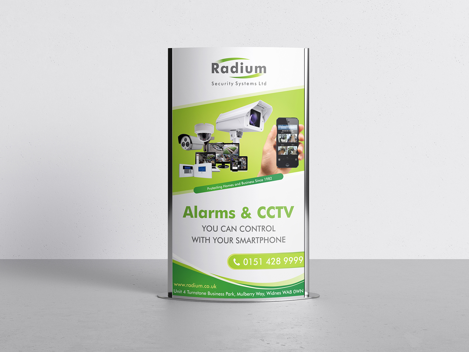 Signage Design by dianpraditaputri for Radium Security Systems Limited | Design #19963875