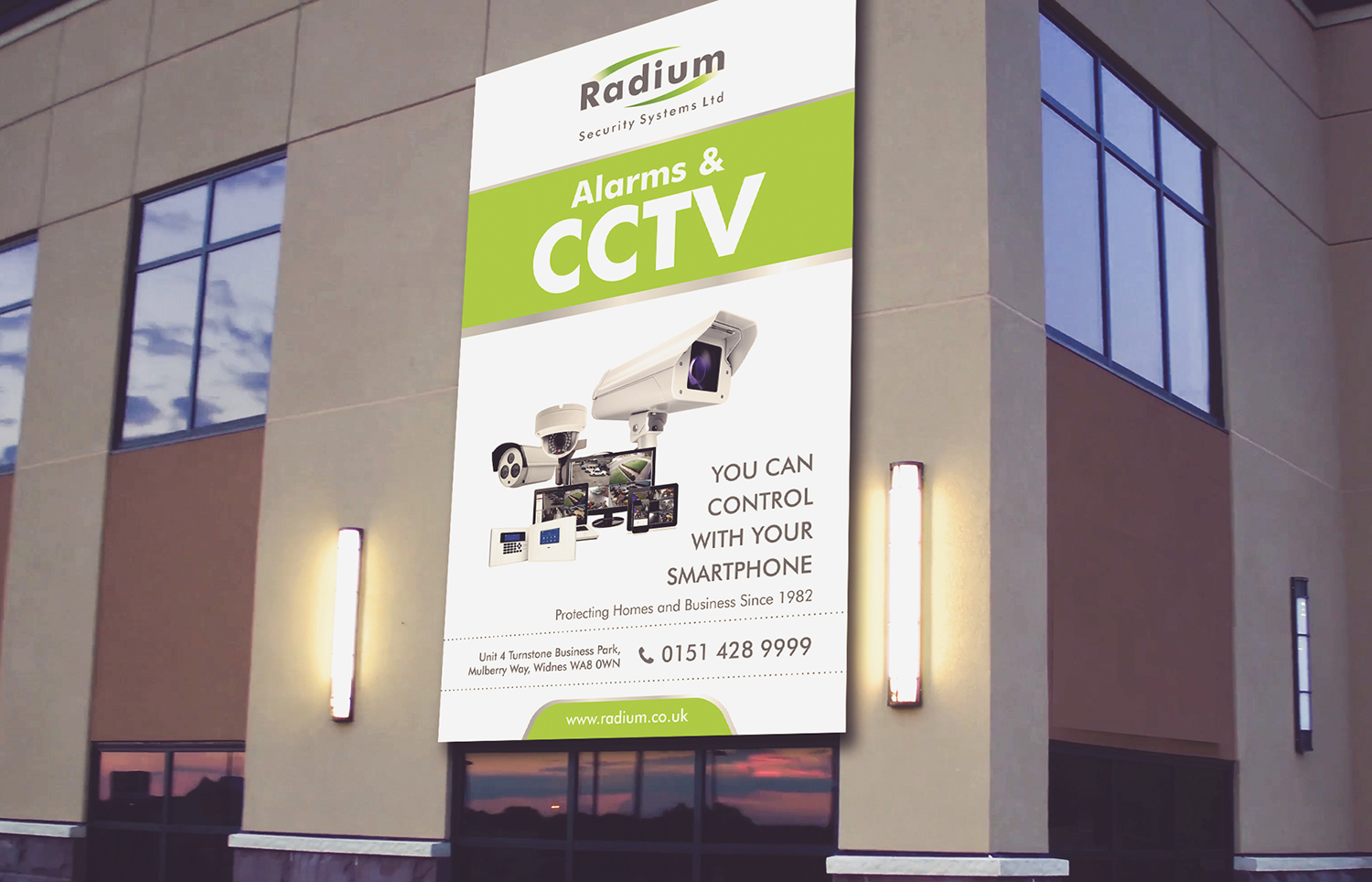 Diseño de Señalética por dianpraditaputri para Radium Security Systems Limited | Diseño #19965373