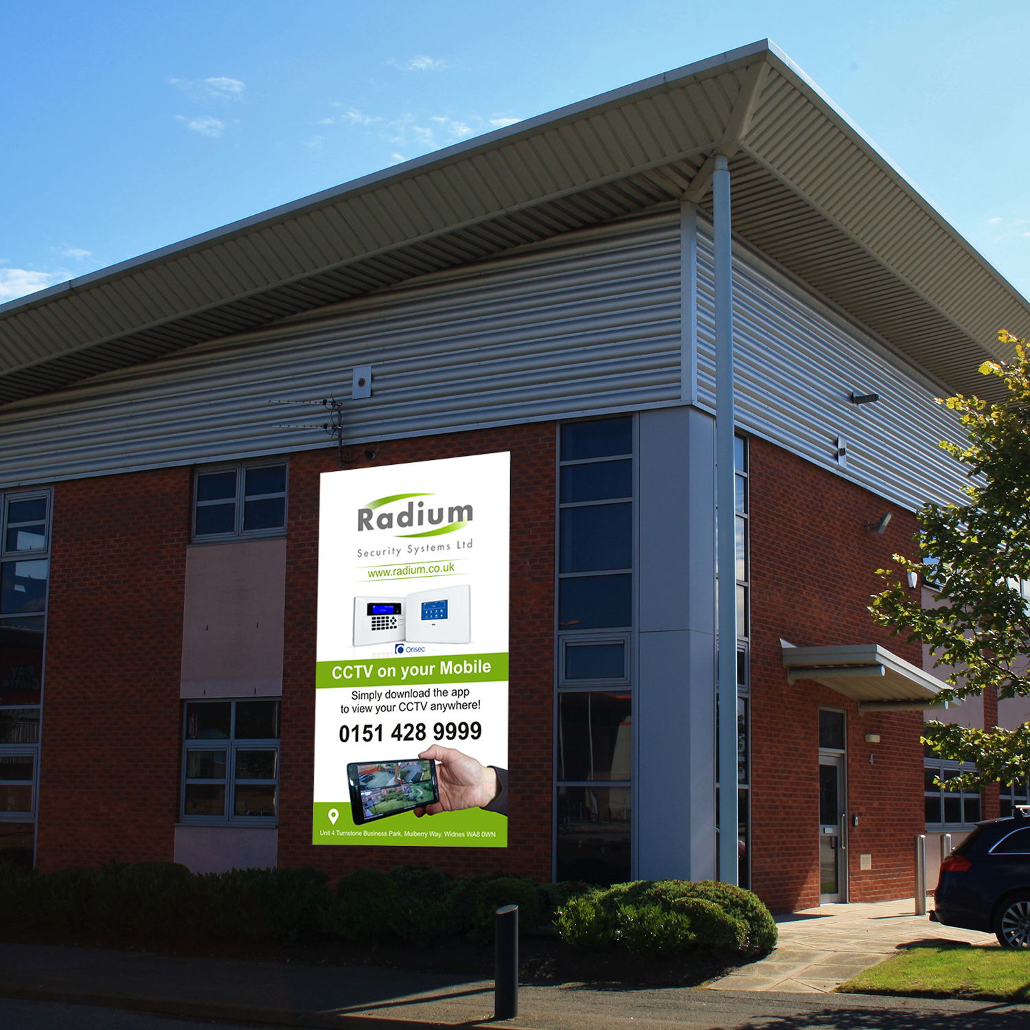Design de Panneau par DG+ pour Radium Security Systems Limited | Design #19945889