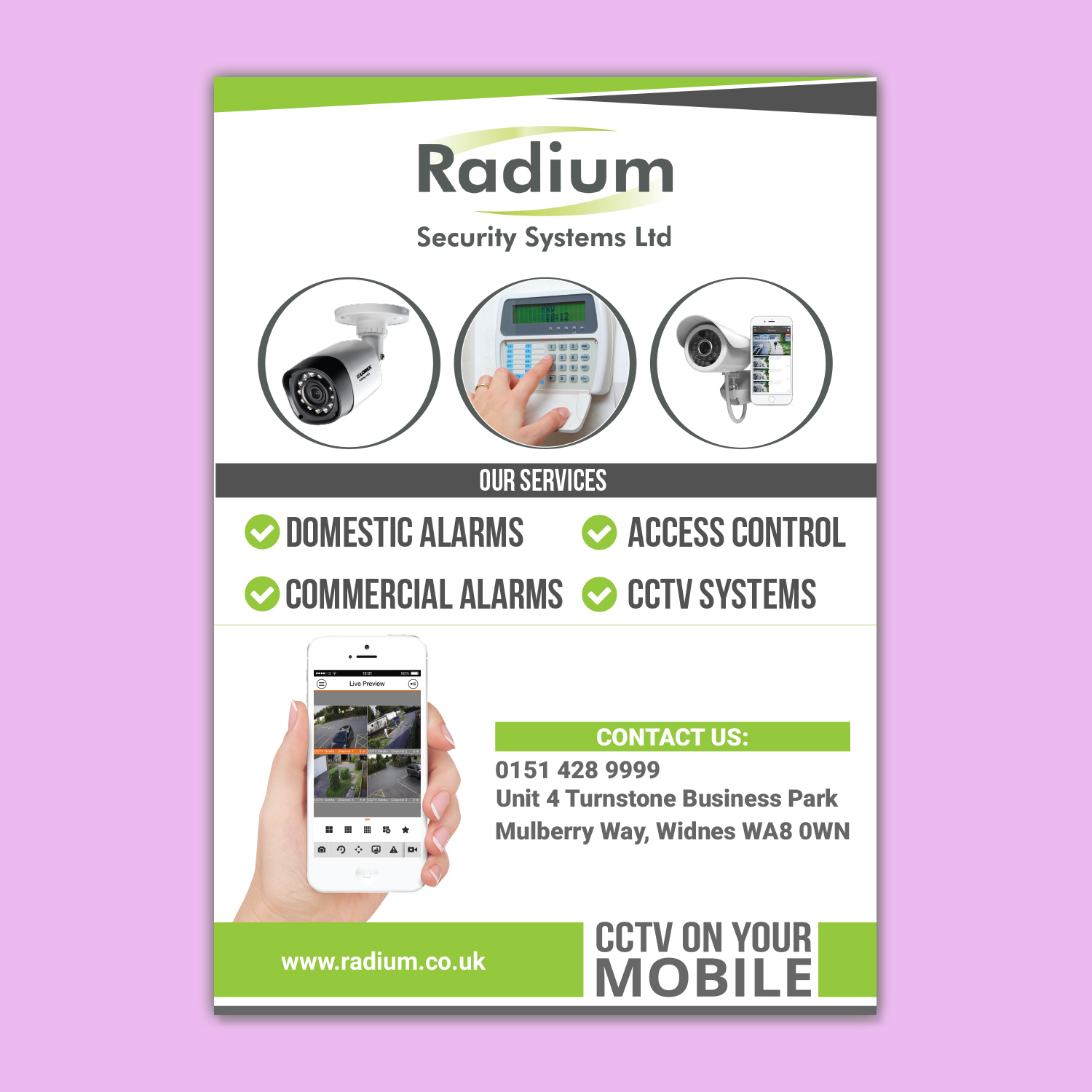 Signage Design by paulkanjosh for Radium Security Systems Limited | Design #19996017