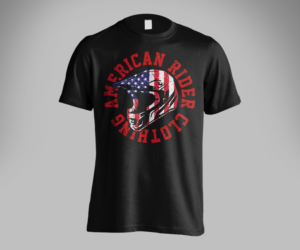 American Rider Motor cross Helmet | T-Shirt-Design von Andi Yan