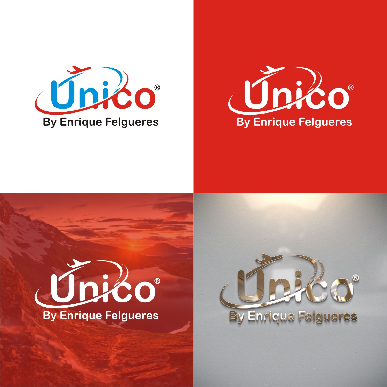 Diseño de Logo por jassi_graphics para Unico Luxury Travel, LLC | Diseño #19940427
