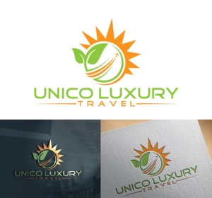 Diseño de Logo por JAFRIN para Unico Luxury Travel, LLC | Diseño: #19939771