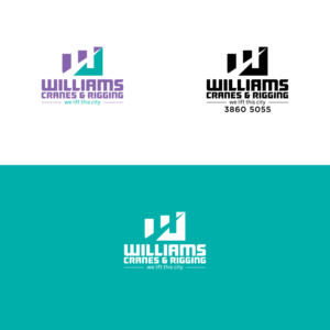Williams Cranes & Rigging  | Diseño de Logo por ds | designstructure