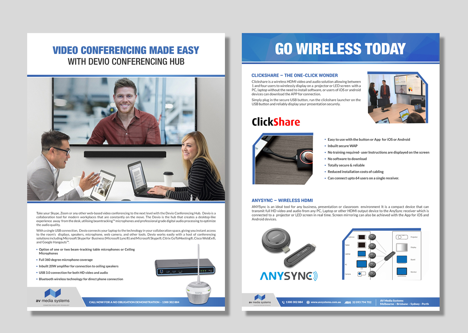 Flyer-Design von hih7 für AV Media Systems | Design: #19952688