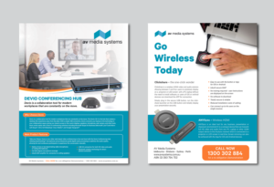 Flyer-Design von Alexandar für AV Media Systems | Design: #19946602